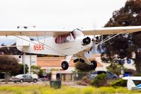 N5EX @ LPC - Short final Lompoc Cub Fly-in 2007