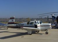 N7424V @ CMA - 1975 Mooney M20E Chaparral, Lycoming IO-360 200 Hp - by Doug Robertson