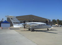 N395KT @ CMA - 2005 Piaggio P180 AVANTI canard, two P&W (Canada) PT6-A flat rated to 850 shp each, 5 blade pusher props - by Doug Robertson