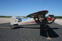 N773SH @ KBEH - Cessna 140 - by Mark Pasqualino