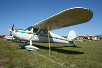 N77093 @ KBEH - Cessna 140 - by Mark Pasqualino