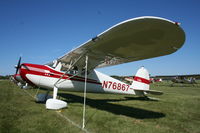 N76867 @ KBEH - Cessna 140 - by Mark Pasqualino