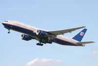 N216UA @ EGLL - United 777 - by Kevin Murphy