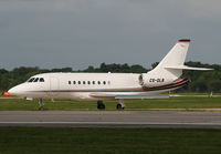 CS-DLB @ EGCC - Netjets Falcon - by Kevin Murphy