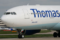 G-OJMB @ EGCC - TCX 330 - by Kevin Murphy