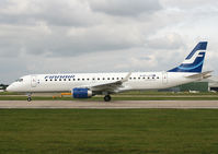 OH-LKG @ EGCC - Finnair Embraer 190 - by Kevin Murphy