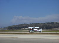 N32135 @ CMA - 1941 Waco UPF-7, Continental W670 220 Hp, taxi - by Doug Robertson
