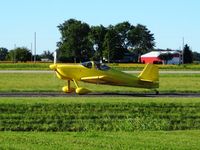 N443CH @ DLZ - Departing Delaware, OH