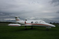 N824LJ @ KAZO - Lear Jet 23 - by Mark Pasqualino