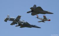 05-4085 @ LFI - Raptor in the Heritage Flight - by Paul Perry