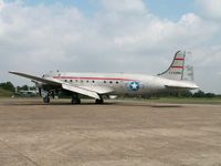 N31356 @ EGSX - Douglas DC-4/Aces High/North weald - by Ian Woodcock