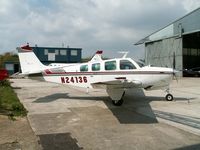 N24136 @ EGSX - Beech A36 Bonanza/North Weald - by Ian Woodcock