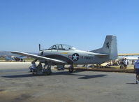 N548NA @ CMA - North American T-28C TROJAN, Wright Cyclone R-1820-9HD 1,425 Hp - by Doug Robertson