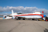D-ABOD @ EDDH - Boeing 707 marked as D-AHFG