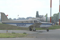 N9095Y @ EBAW - Taxiing in during 17 th Antwerp Stampe Fly in. - by Robert Roggeman