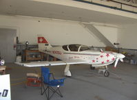 N747DJ @ SZP - 1989 Eigenbau GLASAIR RG, Lycoming O-320, tri-blade prop, 'Pink Baron' - by Doug Robertson