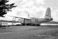 NZ4114 - Northland Volunteer Coastguard Service headquarters, eventually scarpped at Onerahi 1972 - by Peter Lewis