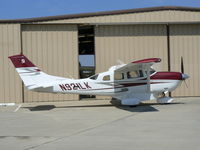 N921LK @ GKY - New Stationair TC with travel pod - by Zane Adams
