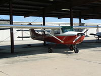 N3412J @ GPM - In hanger at Grand Prairie