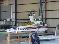 N5040L @ GPM - LA4-200 Lake in hanger, under restoration,  this aircraft was involved in a fatal accident Thursday, May 09, 1996 in SUNAPEE, NH - by Zane Adams