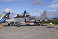 9820 @ BRQ - Czech Republic - Air Force Saab Gripen - by Thomas Ramgraber-VAP