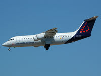 OO-DWF @ LEBL - Jumbolino on short final RWY 25L. - by Jorge Molina