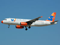 EI-DOP @ LEBL - Windjet, clear to land RWY 25L. - by Jorge Molina