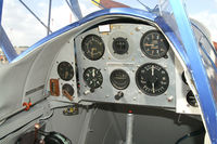 OO-SVB @ EBAW - Front cockpit.17 th Antwerp Stampe Fly In. - by Robert Roggeman
