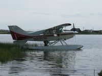 N81818 @ PABE - Getting ready for a flight at H-Marker Lake, Bethel Alaska - by Martin Prince, Jr