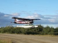 N96DG @ PABE - Beaver on short final to H-Marker Lake Bethel - by Martin Prince, Jr