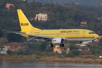 D-AGET @ LGKR - HLX 737-700 - by Andy Graf-VAP