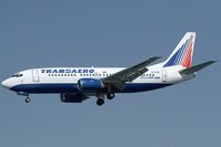 EI-CXR @ LGKR - Transaero 737-300 - by Andy Graf-VAP