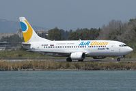 EI-DNT @ LGKR - Air Union/Kras Air 737-300 - by Andy Graf-VAP
