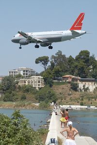 OE-LBQ @ LGKR - Lauda Air A320 - by Andy Graf-VAP
