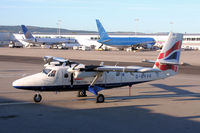 G-BVVK @ EGPF - Awaiting an early morning flight up to the Scottish Islands