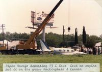 N805PC @ DAL - Off airport landing   NTSB report http://www.ntsb.gov/ntsb/brief.asp?ev_id=26541&key=0