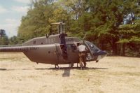 70-15436 - When active as OH-58A at Catherine Lake, NC on a field exercise - by Glenn E. Chatfield