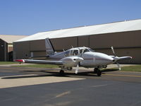 N40563 @ KLVN - Starting up infront of its hangar. - by Mitch Sando