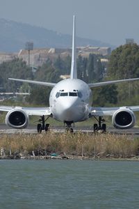 OM-ASC @ LGKR - Air Slovakia 737-300 - by Andy Graf-VAP