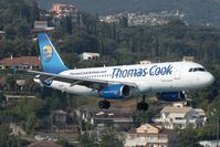 OO-TCN @ LGKR - Thomas Cook A320 - by Andy Graf-VAP