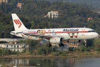 PH-MPE @ LGKR - Martinair A320 - by Andy Graf-VAP