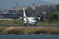 SX-BIB @ LGKR - Olympic ATR42 - by Andy Graf-VAP