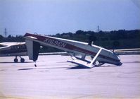 N3691X @ GKY - on the ramp at Arlington Muni - flipped by wind - by Zane Adams