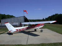 N7614U @ NC81 - C-150M, Texas Taildragger - by George Abbott