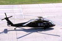 02-26970 @ CID - UH-60L stopping over, seen from the control tower - by Glenn E. Chatfield