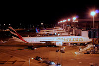 A6-EBP @ EGCC - Evening flight to Dubai from Manchester International