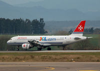 9H-AEN @ LEGE - Landing RWY 20. - by Jorge Molina