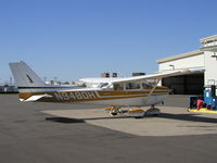 N9480H @ KLVN - Parked at the fuel pumps at Airlake. - by Mitch Sando