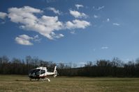 N55GJ @ NC52 - A pleasant surprise when this helicopter flew into my local airport.