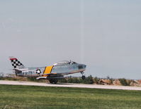 N188RL @ BKL - F-86 - by Florida Metal